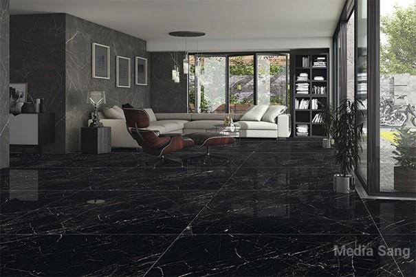 مرمریت مشکی نجف آباد | سنگی محبوب برای طراحی دکوراسیون داخلی و خارجی - مدیا سنگ